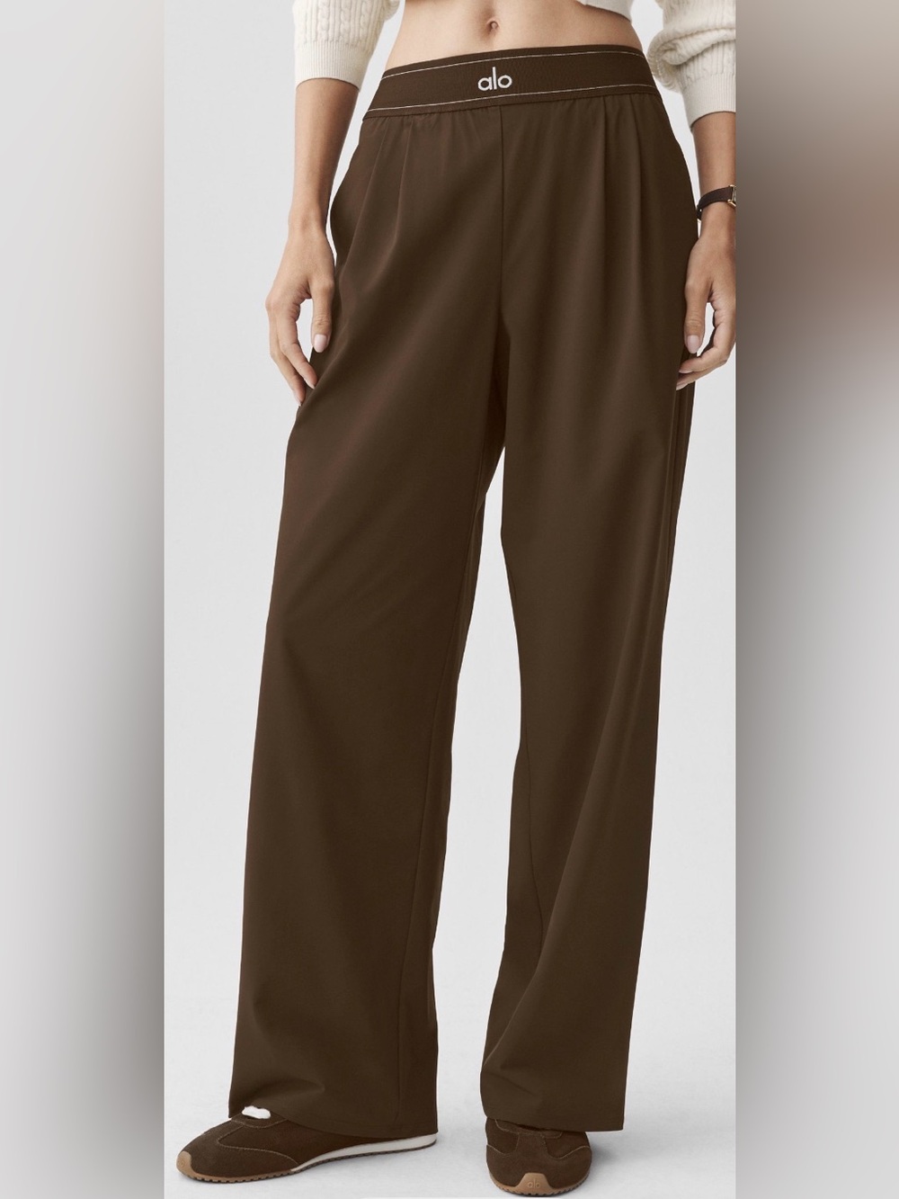 Alo Suit Up Trouser Regular Espresso M